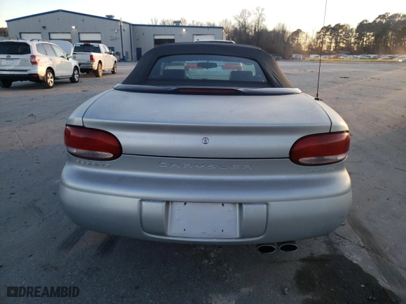 2000 Chrysler Sebring JXi with VIN 3C3EL55H8YT275899, listed as a Copart auction lot 42927915 with 244,760 mi miles and Salvage Title. Bid and sale history available at carsss.com. Image 6.