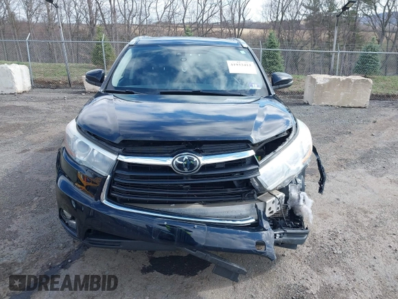 2015 Toyota Highlander Limited with VIN 5TDDKRFH6FS175940, listed as a IAAI auction lot 41933412 with 195,127 mi miles and . Bid and sale history available at DreamBid. Image 12.