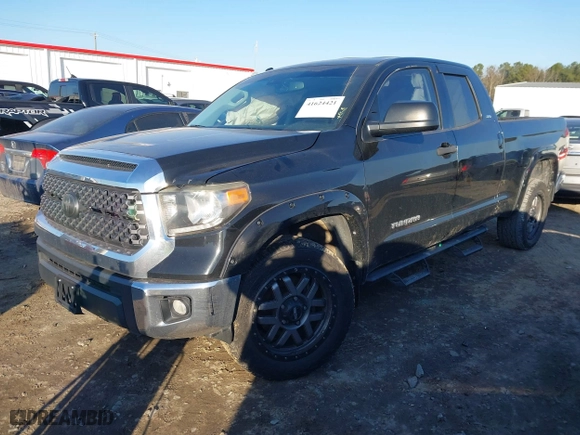 2018 Toyota Tundra 2WD SR with VIN 5TFRM5F18JX127614, listed as a IAAI auction lot 41624421 with 168,239 mi miles. Bid and sale history available at carsss.com. Image 17.