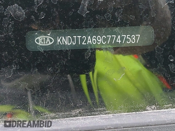 2012 Kia Soul + with VIN KNDJT2A69C7747537, listed as a IAAI auction lot 41895784 with 63,151 mi miles. Bid and sale history available at carsss.com. Image 9.