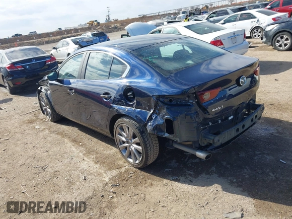 2019 Mazda 3 w/Select with VIN 3MZBPAAL1KM114606, listed as a IAAI auction lot 41424576 with 65,187 mi miles. Bid and sale history available at carsss.com. Image 3.