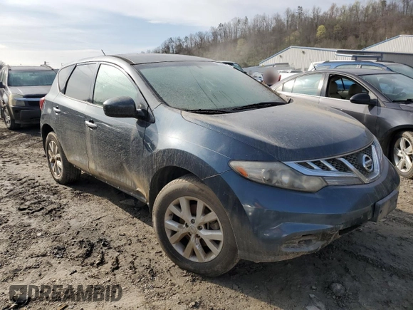 2011 Nissan Murano LE with VIN JN8AZ1MU3BW060307, listed as a Copart auction lot 51498945 with Not Provided miles and Salvage Title. Bid and sale history available at carsss.com. Image 4.