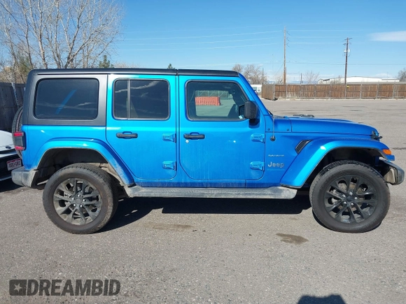 2023 Jeep Wrangler Sahara z VIN 1C4JJXP60PW513969, wystawiony jako IAAI lot #41766631 z przebiegiem 34 819 mil mil oraz . Historia ofert i sprzedaży dostępna na DreamBid. Obrazek 14.
