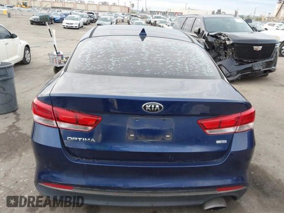 2016 Kia Optima LX Turbo with VIN 5XXGT4L19GG082224, listed as a IAAI auction lot 40990759 with 67,986 mi miles. Bid and sale history available at carsss.com. Image 16.