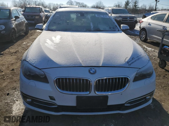 2014 BMW 5 Series 535i xDrive with VIN WBA5B3C55ED530874, listed as a Copart auction lot 86071814 with 95,007 mi miles and Salvage Title. Bid and sale history available at carsss.com. Image 5.