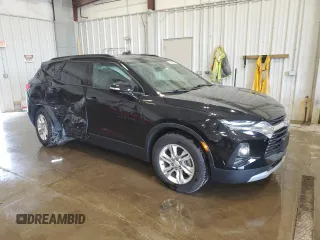 2019 Chevrolet Blazer with VIN 3GNKBGRS7KS642752, listed as a Copart auction lot 60169425 with 44,419 mi miles and Salvage title. Bid and sale history available at DreamBid. Image 4.
