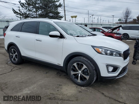 2017 Kia Sorento EX with VIN 5XYPHDA1XHG234979, listed as a Copart auction lot 46355345 with 93,989 mi miles and Clean Title. Bid and sale history available at carsss.com. Image 4.