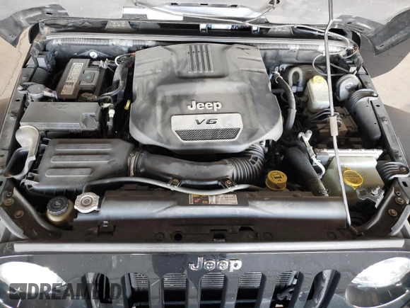2015 Jeep Wrangler Unlimited Rubicon Hard Rock with VIN 1C4HJWFG1FL532288, listed as a Copart auction lot 62262545 with 91,807 mi miles and Salvage title. Bid and sale history available at DreamBid. Image 11.