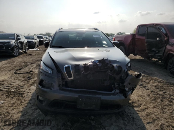 2015 Jeep Cherokee Latitude with VIN 1C4PJLCS3FW547702, listed as a Copart auction lot 51412545 with 93,906 mi miles and Salvage Title. Bid and sale history available at carsss.com. Image 5.