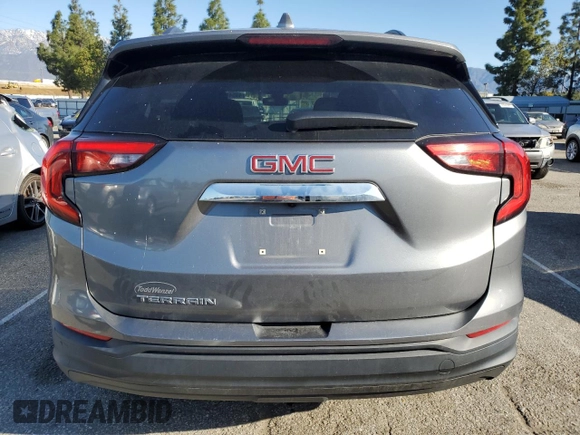 2020 GMC Terrain SLE with VIN 3GKALMEV4LL311417, listed as a Copart auction lot 49548205 with 61,609 mi miles and Salvage Title. Bid and sale history available at DreamBid. Image 6.