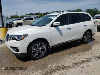 2017 Nissan Pathfinder S with VIN 5N1DR2MN1HC620029, listed as a Copart auction lot 62871074 with 167,748 mi miles and Non Repairable. Bid and sale history available at carsss.com. Image 1.