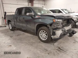 2019 Chevrolet Silverado 1500 LT with VIN 3GCUYDED5KG205003, listed as a IAAI auction lot 41382417 with 95,968 mi miles. Bid and sale history available at carsss.com. Image 1.