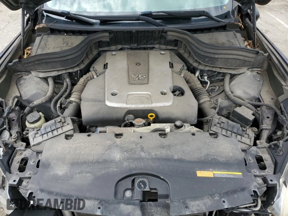 2012 Infiniti EX Journey with VIN JN1AJ0HR1CM451720, listed as a Copart auction lot 55737725 with 128,433 mi miles and Salvage title. Bid and sale history available at DreamBid. Image 11.