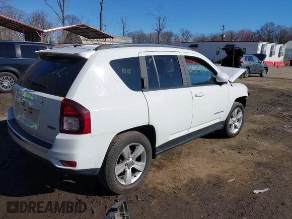 2015 Jeep Compass High Altitude Edition with VIN 1C4NJCEAXFD198397, listed as a IAAI auction lot 41816495 with 143,023 mi miles. Bid and sale history available at carsss.com. Image 4.