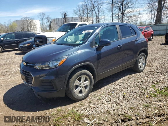 2018 Chevrolet Trax LS with VIN 3GNCJNSB8JL396504, listed as a Copart auction lot 54419405 with 59,064 mi miles and Salvage Title. Bid and sale history available at carsss.com. Image 1.