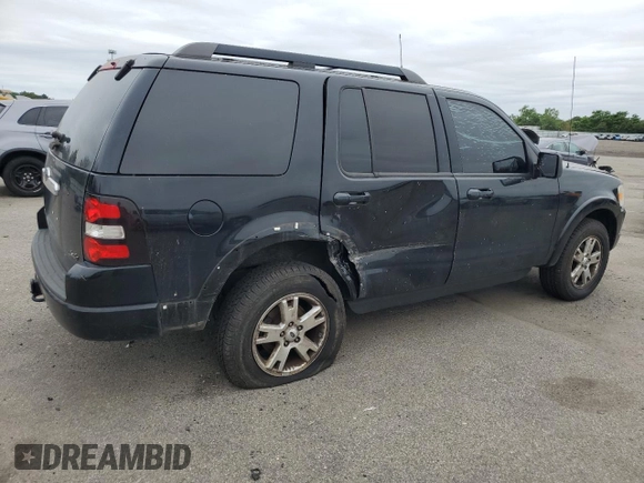 2010 Ford Explorer XLT with VIN 1FMEU7DE1AUA20546, listed as a Copart auction lot 61178945 with 93,705 mi miles and Salvage title. Bid and sale history available at DreamBid. Image 3.
