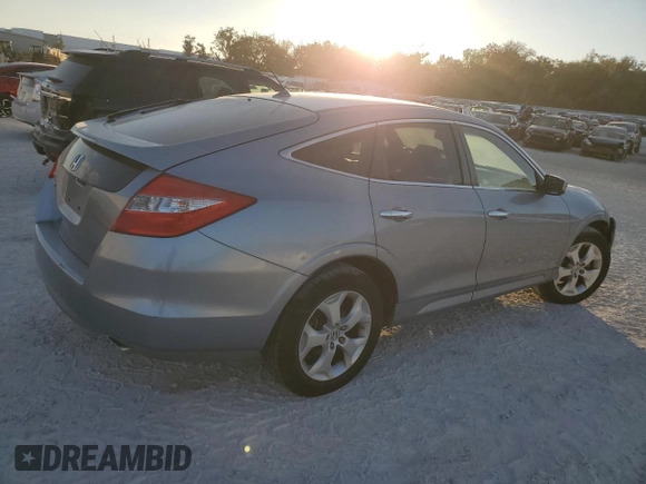 2010 Honda Accord Crosstour EX-L with VIN 5J6TF1H57AL010424, listed as a Copart auction lot 83369434 with 96,847 mi miles and Clean Title. Bid and sale history available at carsss.com. Image 3.