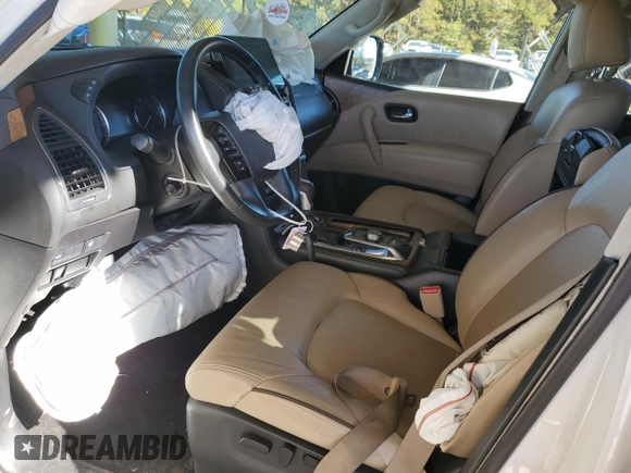 2022 Nissan Armada SL with VIN JN8AY2BA8N9392120, listed as a Copart auction lot 80426994 with 71,026 mi miles and Salvage Title. Bid and sale history available at carsss.com. Image 7.