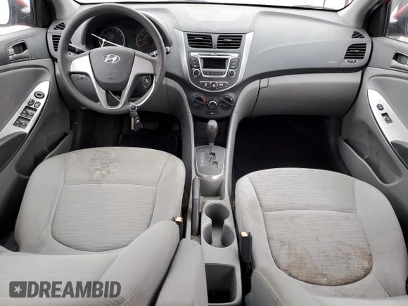 2015 Hyundai Accent GLS with VIN KMHCT4AE9FU913133, listed as a Copart auction lot 49409425 with 120,930 mi miles and Clean Title. Bid and sale history available at DreamBid. Image 8.