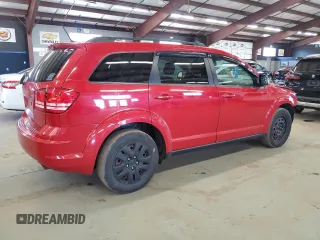 2017 Dodge Journey SE with VIN 3C4PDCAB3HT507672, listed as a Copart auction lot 52388255 with 175,384 mi miles and Salvage Title. Bid and sale history available at DreamBid. Image 3.