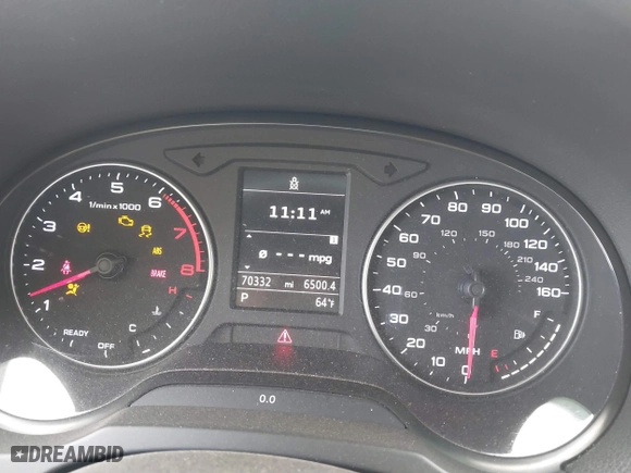 2016 Audi A3 1.8T Premium with VIN WAUA7GFF2G1017615, listed as a IAAI auction lot 41725731 with 70,332 mi miles. Bid and sale history available at carsss.com. Image 7.