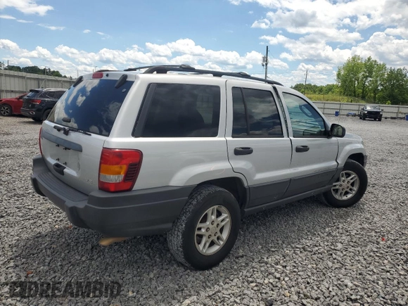 2004 Jeep Grand Cherokee Laredo z VIN 1J4GX48N94C386031, wystawiony jako Copart lot #55804755 z przebiegiem 160 103 mil mil oraz Szkoda całkowita • Salvage title. Historia ofert i sprzedaży dostępna na DreamBid. Obrazek 3.
