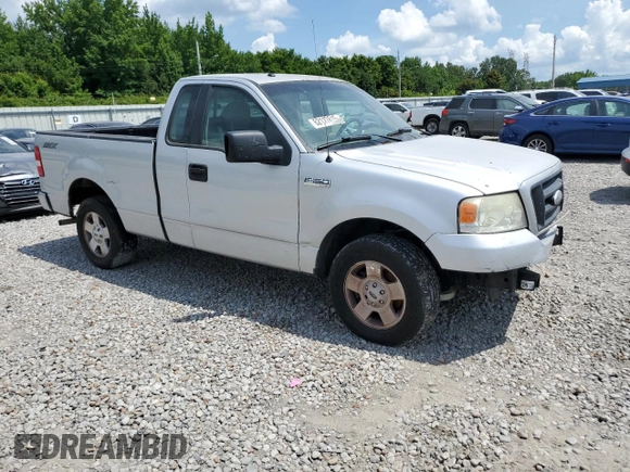 2006 Ford F-150 XL с VIN 1FTRF12W76NB04137, выставлен на аукционе Copart как лот 62117615 с пробегом Не указан миль и Списание • Salvage title. История ставок и продаж доступна на DreamBid. Изображение 4.