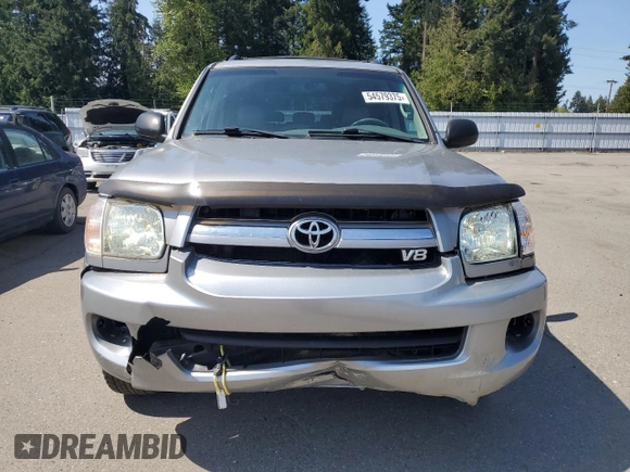 2005 Toyota Sequoia SR5 with VIN 5TDBT44A75S237115, listed as a Copart auction lot 54579375 with 132,653 mi miles and Clean Title. Bid and sale history available at DreamBid. Image 5.