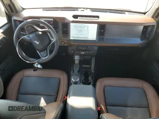 2024 Ford Bronco Outer Banks with VIN 1FMEE8BPXRLA41937, listed as a Copart auction lot 76271294 with 3,947 mi miles and Salvage Title. Bid and sale history available at DreamBid. Image 8.