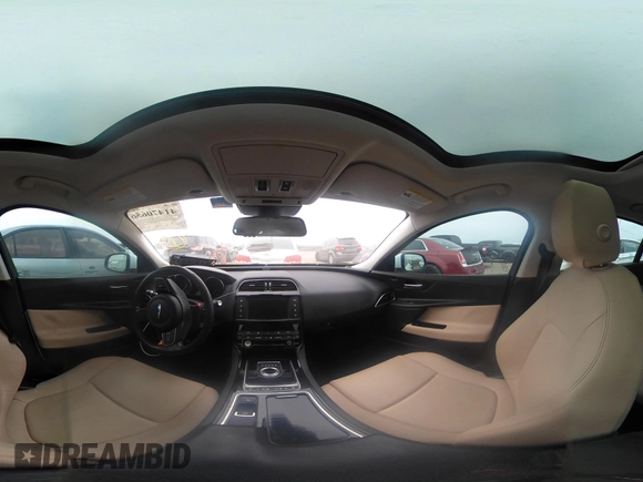 2018 Jaguar XE 25t Premium with VIN SAJAD4FXXJCP23943, listed as a IAAI auction lot 41470656 with 56,834 mi miles. Bid and sale history available at carsss.com. Image 18.