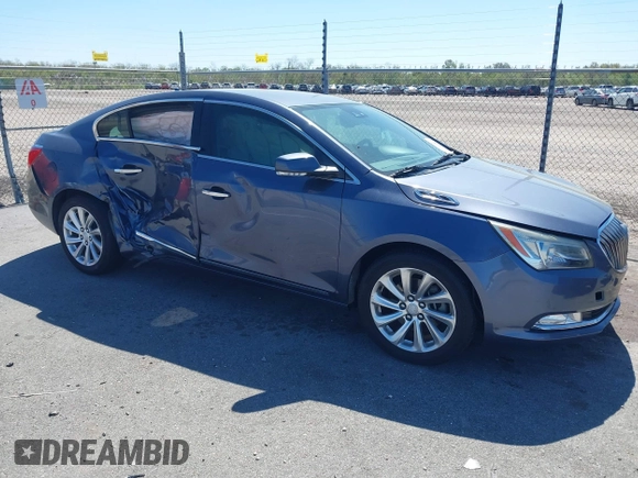 2014 Buick LaCrosse Leather with VIN 1G4GB5G37EF204977, listed as a IAAI auction lot 41844078 with 104,773 mi miles. Bid and sale history available at carsss.com. Image 6.