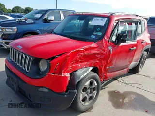 2017 Jeep Renegade Sport z VIN ZACCJAAB9HPF54630, wystawiony jako IAAI lot #42337317 z przebiegiem 135 571 mil mil oraz . Historia ofert i sprzedaży dostępna na DreamBid. Obrazek 2.