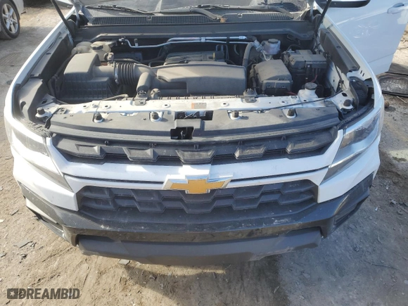 2021 Chevrolet Colorado 2WD Work Truck with VIN 1GCGSBEA2M1192933, listed as a Copart auction lot 83776604 with 67,846 mi miles and Salvage Title. Bid and sale history available at carsss.com. Image 12.