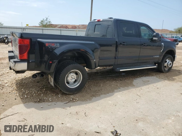 2022 Ford F-350 XL with VIN 1FT8W3DT9NEF10753, listed as a Copart auction lot 42804245 with Not provided miles and Salvage title. Bid and sale history available at DreamBid. Image 3.