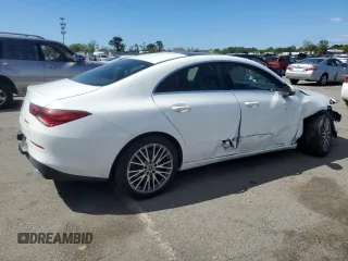 2020 Mercedes-Benz CLA 250 with VIN WDD5J4HB4LN077693, listed as a Copart auction lot 56899695 with 26,656 mi miles and Salvage title. Bid and sale history available at DreamBid. Image 3.