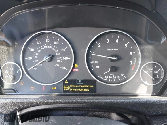 2014 BMW 3 Series 328i with VIN WBA3C1C59EK108093, listed as a IAAI auction lot 41965358 with 113,351 mi miles. Bid and sale history available at carsss.com. Image 7.