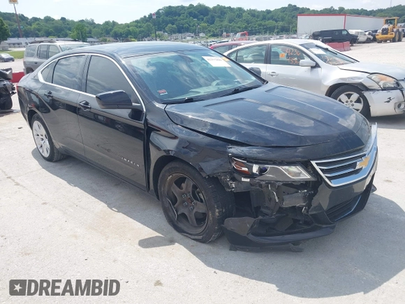 2017 Chevrolet Impala LS with VIN 2G11Z5S31H9107695, listed as a IAAI auction lot 42377890 with 129,948 mi miles and . Bid and sale history available at DreamBid. Image 1.