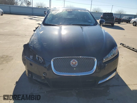 2015 Jaguar XF I4 T Premium with VIN SAJWA0FS5FPU66783, listed as a Copart auction lot 86814004 with 0 mi miles and Salvage Title. Bid and sale history available at carsss.com. Image 5.