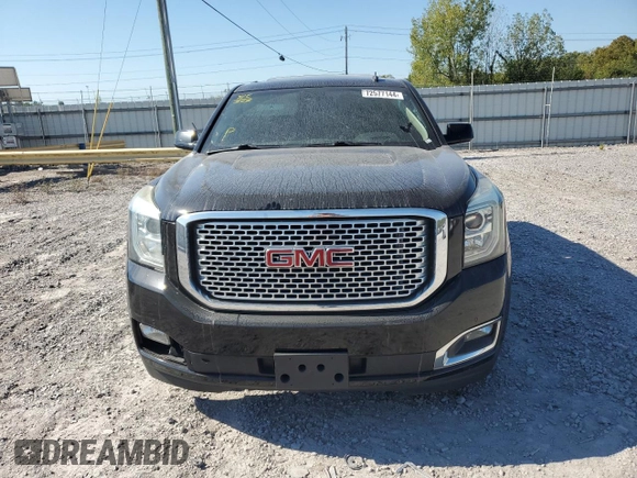 2015 GMC Yukon Denali with VIN 1GKS2CKJ9FR173812, listed as a Copart auction lot 72577144 with 207,940 mi miles and Salvage Title. Bid and sale history available at carsss.com. Image 5.
