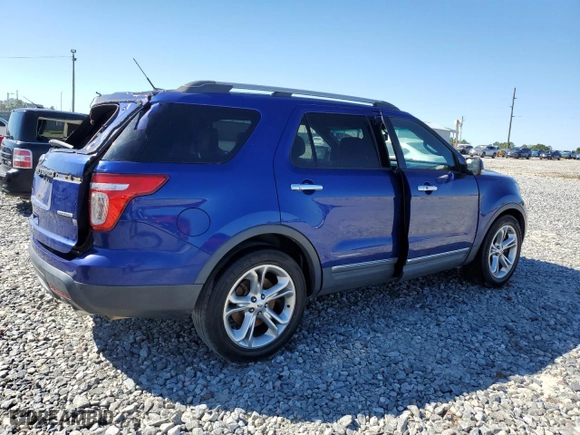 2015 Ford Explorer Limited with VIN 1FM5K7F80FGB71235, listed as a Copart auction lot 75336054 with 142,654 mi miles and Salvage Title. Bid and sale history available at carsss.com. Image 3.