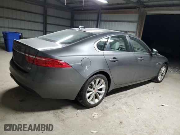 2017 Jaguar XF with VIN SAJBJ4BN3HCY42655, listed as a Copart auction lot 87798165 with 80,700 mi miles and Salvage Title. Bid and sale history available at DreamBid. Image 3.