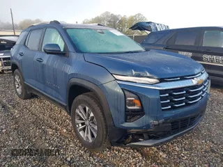2025 Chevrolet Equinox AWD LT with VIN 3GNAXPEG7SL203169, listed as a IAAI auction lot 41763470 with 4,539 mi miles. Bid and sale history available at carsss.com. Image 1.