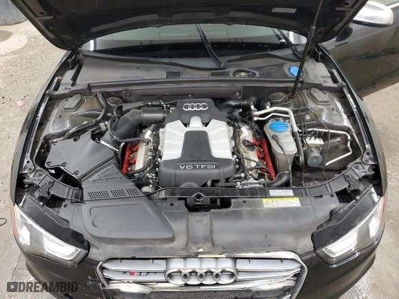 2013 Audi S5 Premium Plus with VIN WAUCGAFH7DN017346, listed as a Copart auction lot 85787924 with 119,684 mi miles and Salvage Title. Bid and sale history available at carsss.com. Image 11.