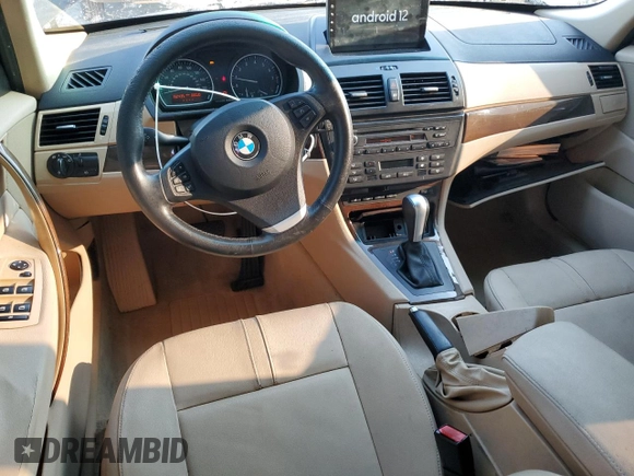 2010 BMW X3 xDrive30i with VIN WBXPC9C47AWJ34031, listed as a Copart auction lot 72241164 with 192,435 mi miles and Salvage Title. Bid and sale history available at carsss.com. Image 8.