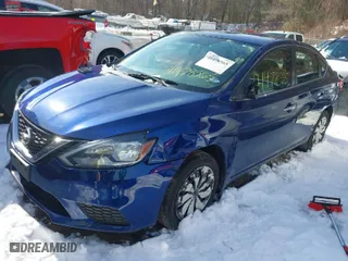 2017 Nissan Sentra S with VIN 3N1AB7AP3HY297384, listed as a IAAI auction lot 41478565 with 96,799 mi miles. Bid and sale history available at carsss.com. Image 2.