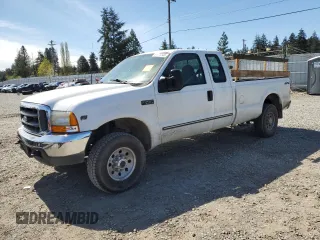 2000 Ford Super Duty F-250 XL with VIN 1FTNX21S4YEE09789, listed as a Copart auction lot 51970645 with 103,266 mi miles and Salvage Title. Bid and sale history available at carsss.com. Image 1.