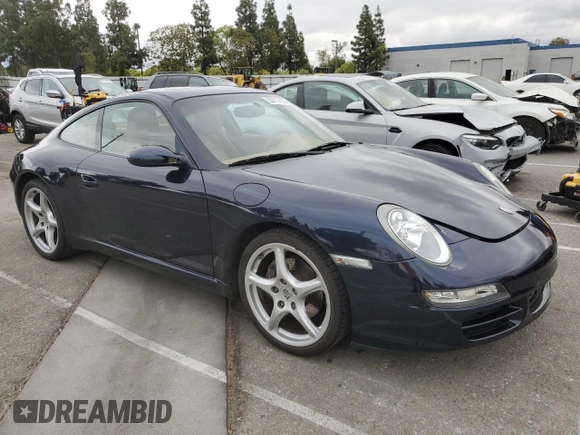 2006 Porsche 911 Carrera with VIN WP0AA29946S716671, listed as a Copart auction lot 53717185 with 29,514 mi miles and Salvage Title. Bid and sale history available at carsss.com. Image 4.