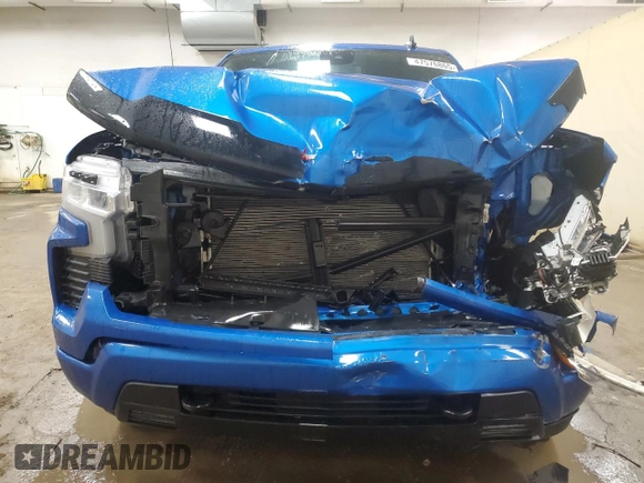 2022 Chevrolet Silverado 1500 RST with VIN 1GCUDEED0NZ601314, listed as a Copart auction lot 47576865 with 0 mi miles and Salvage Title. Bid and sale history available at carsss.com. Image 5.