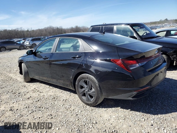 2023 Hyundai Elantra SEL with VIN KMHLM4AG7PU609203, listed as a Copart auction lot 47626835 with 15,098 mi miles and Salvage Title. Bid and sale history available at DreamBid. Image 2.