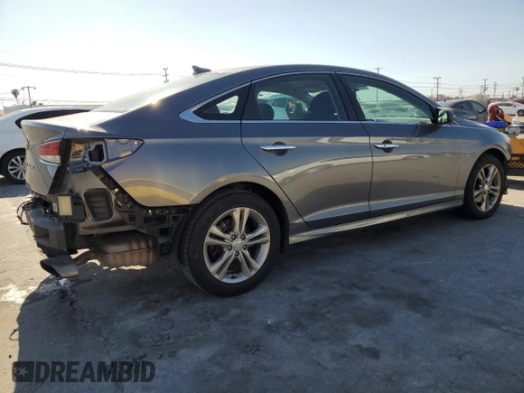 2019 Hyundai Sonata SEL with VIN 5NPE34AF3KH747671, listed as a Copart auction lot 50092005 with 62,999 mi miles and Salvage Title. Bid and sale history available at DreamBid. Image 3.